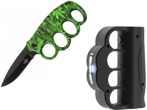 poing américain combiné autre arme non à feu